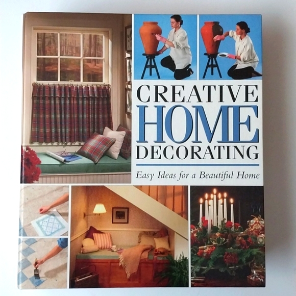 CREATIVE HOME DECORATING BOOK EASY IDEAS - Picture 1 of 6